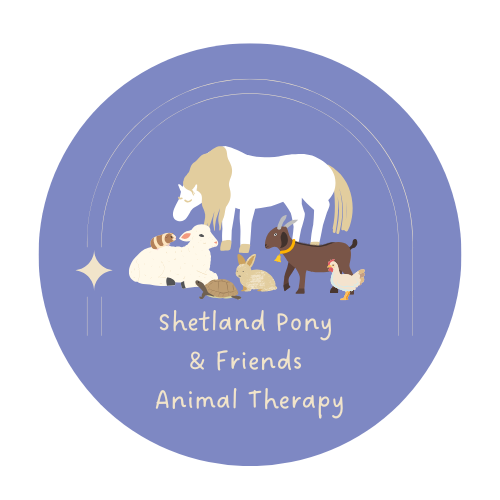 Shetland Pony and Friends Animal Therapy Logo
